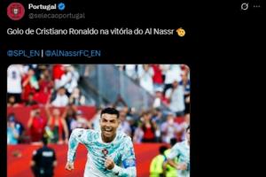 官方推特揭露：C罗助力利雅得胜利夺冠，战果辉煌再添一球